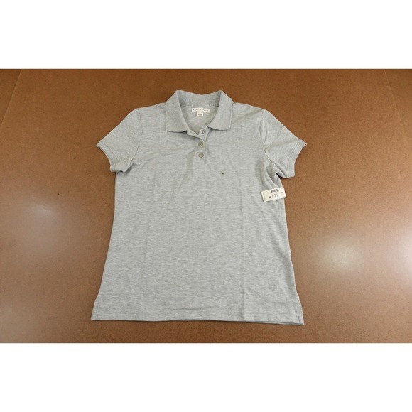 AERO Tops - Aeropostale Womens Size XL Heather Gray Short Sleeve Uniform Pique Polo NWT